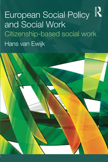 Cover of European Social Policy and Social Work