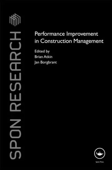 Cover of Performance Improvement in Construction Management
