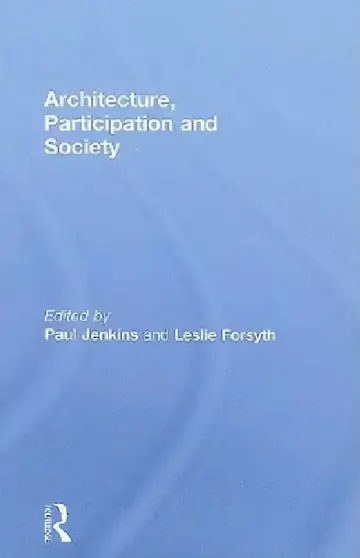 Cover of Architecture, Participation and Society