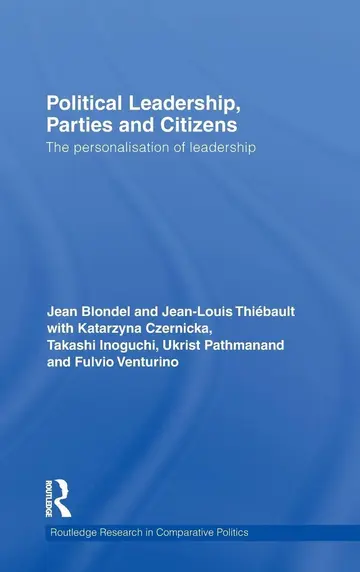 Cover of Political Leadership, Parties and Citizens