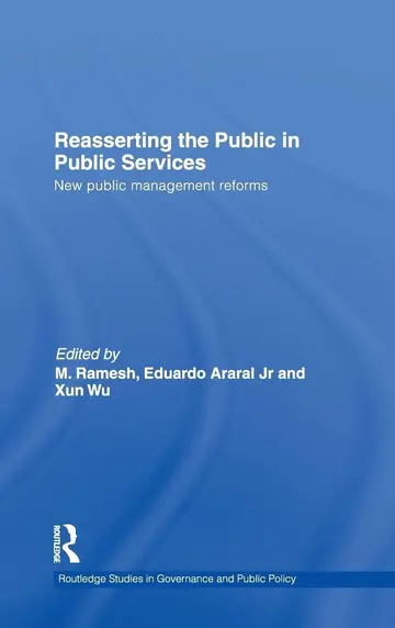 Cover of Reasserting the Public in Public Services