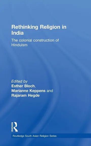 Cover of Rethinking Religion in India