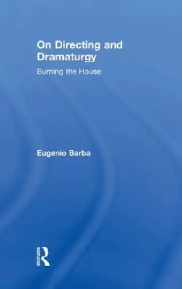 Cover of On Directing and Dramaturgy