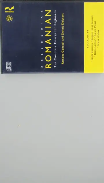 Cover of Colloquial Romanian