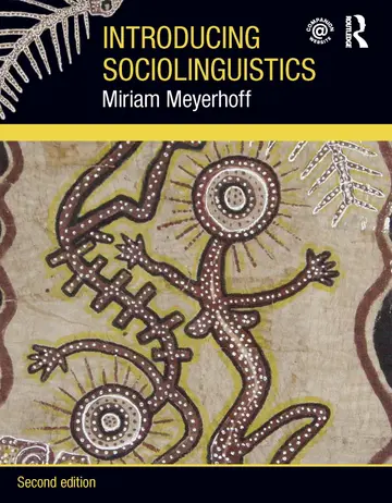 Cover of Introducing Sociolinguistics