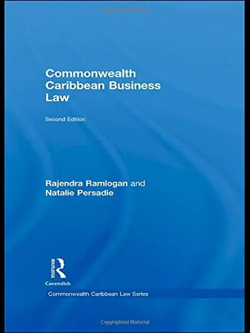 Cover of Commonwealth Caribbean Business Law