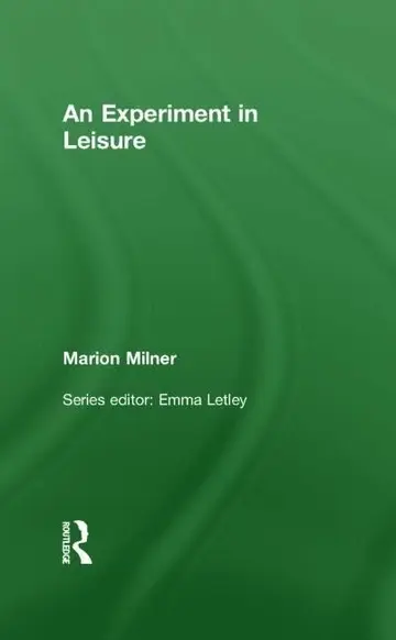Cover of An Experiment in Leisure