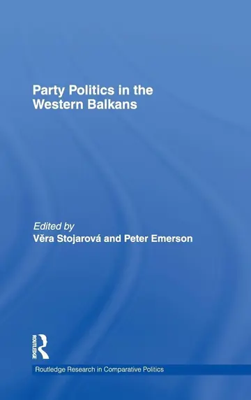Cover of Party Politics in the Western Balkans