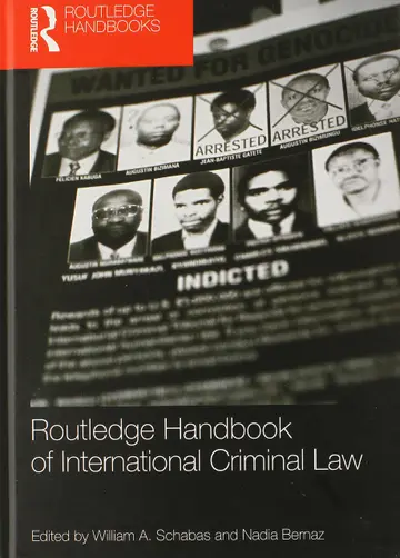 Cover of Routledge Handbook of International Criminal Law