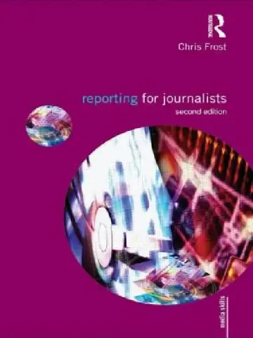 Cover of Reporting for Journalists
