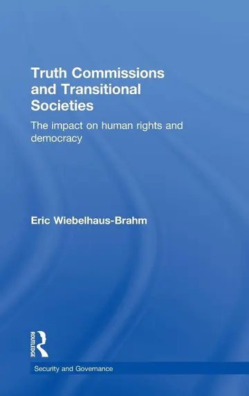 Cover of Truth Commissions and Transitional Societies
