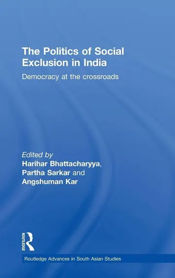 Cover of The Politics of Social Exclusion in India