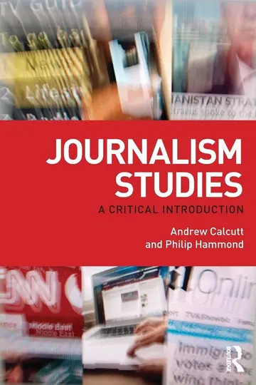 Cover of Journalism Studies