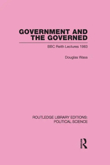 Cover of Government and the Governed