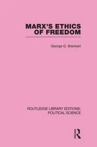 Cover of Marx's Ethics of Freedom
