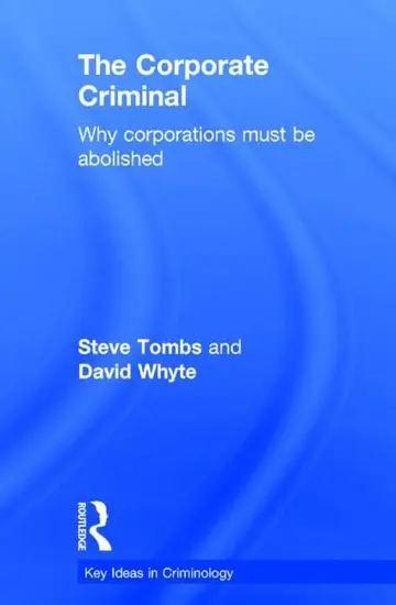 Cover of The Corporate Criminal