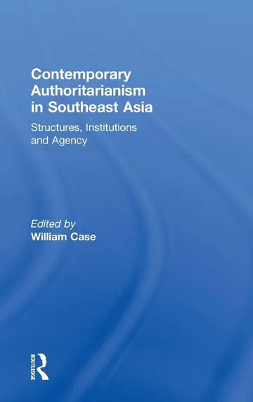 Cover of Contemporary Authoritarianism in Southeast Asia