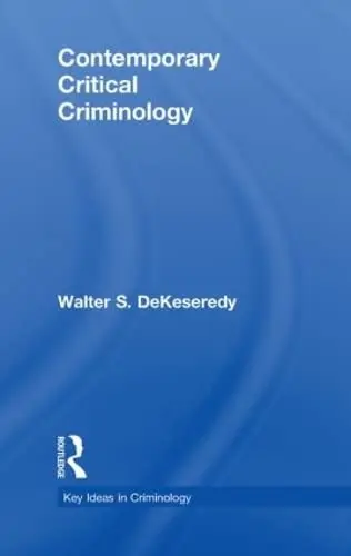 Cover of Contemporary Critical Criminology