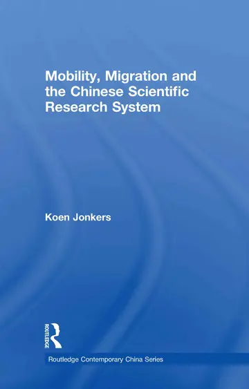 Cover of Mobility, Migration and the Chinese Scientific Research System