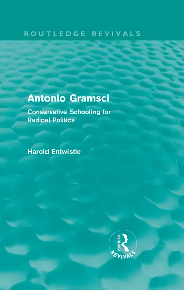 Cover of Antonio Gramsci