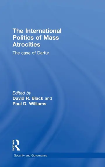 Cover of The International Politics of Mass Atrocities