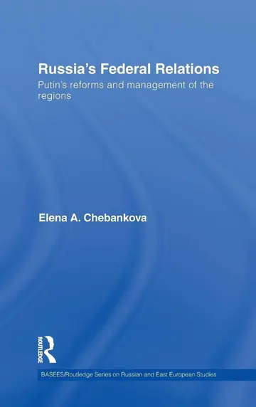 Cover of Russia's Federal Relations