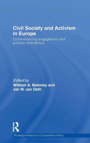 Cover of Civil Society and Activism in Europe
