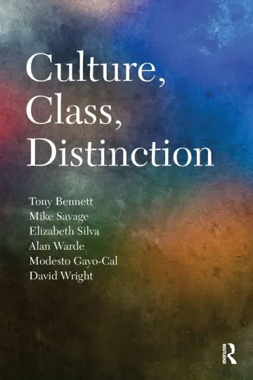 Cover of Culture, Class, Distinction