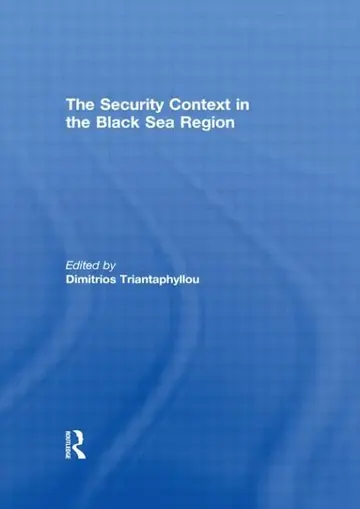 Cover of The Security Context in the Black Sea Region