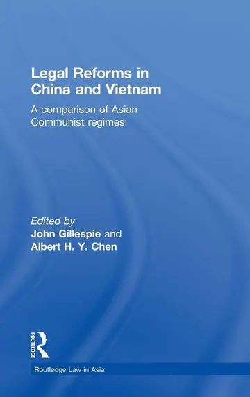 Cover of Legal Reforms in China and Vietnam
