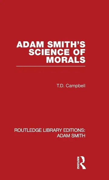 Cover of Adam Smith's Science of Morals (3)