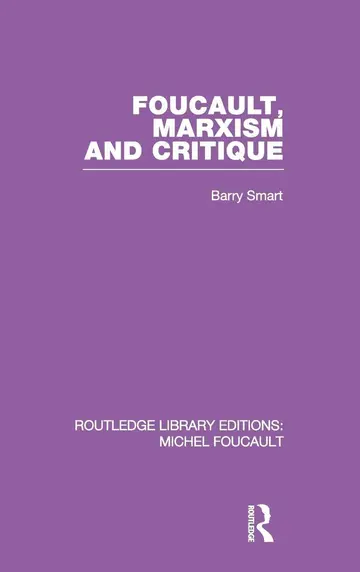 Cover of Foucault Marxism and Critique