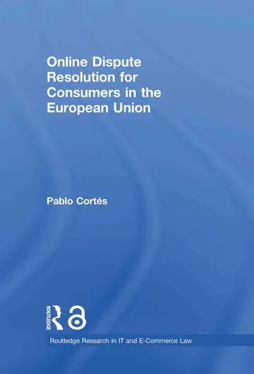 Cover of Online Dispute Resolution for Consumers in the European Union