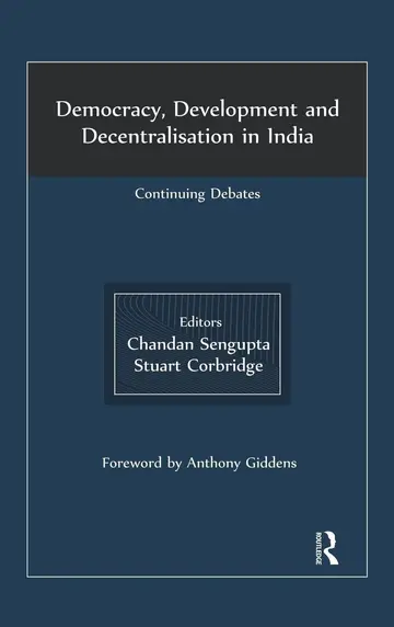 Cover of Democracy, Development and Decentralisation in India