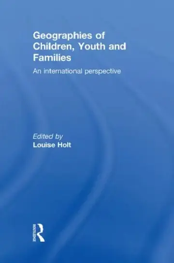 Cover of Geographies of Children, Youth and Families