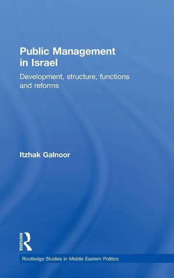 Cover of Public Management in Israel