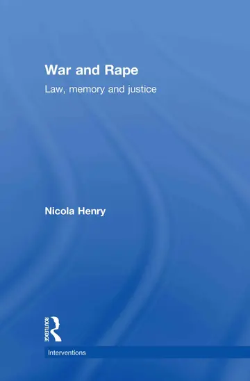 Cover of War and Rape