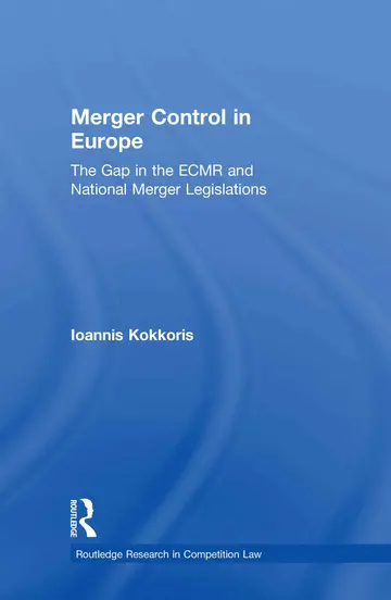Cover of Merger Control in Europe