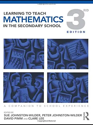 Cover of Learning to Teach Mathematics in the Secondary School