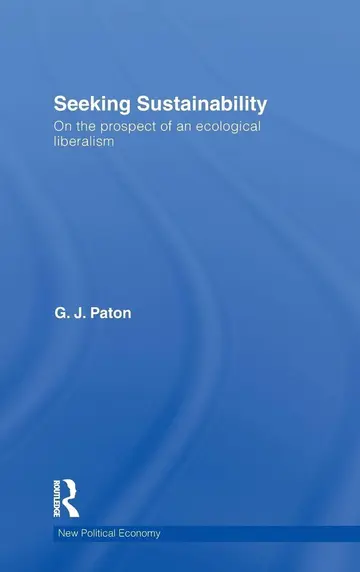 Cover of Seeking Sustainability