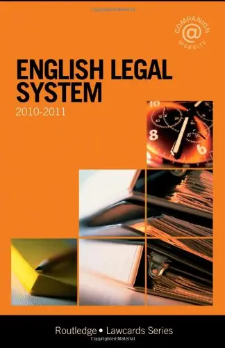 Cover of English Legal System Lawcards 2010-2011