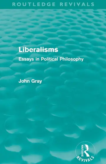 Cover of Liberalisms