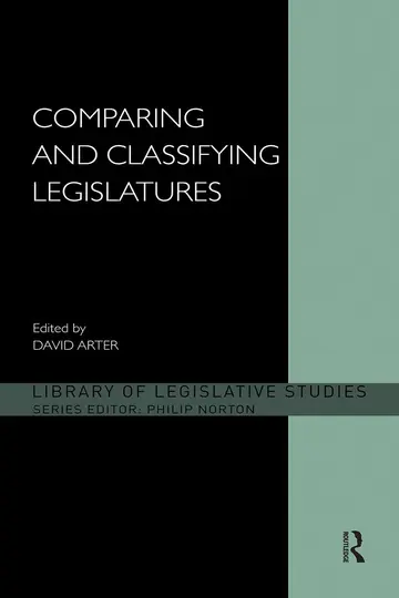 Cover of Comparing and Classifying Legislatures