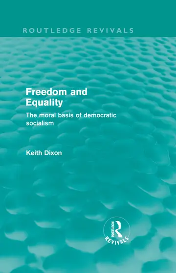 Cover of Freedom and Equality