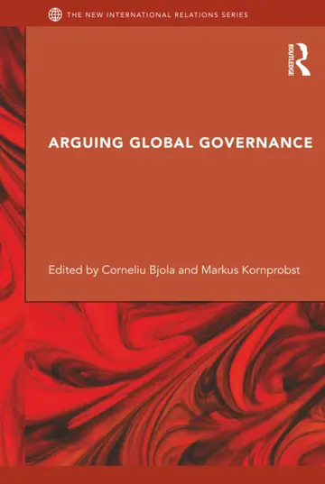 Cover of Arguing Global Governance