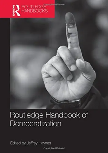 Cover of Routledge Handbook of Democratization