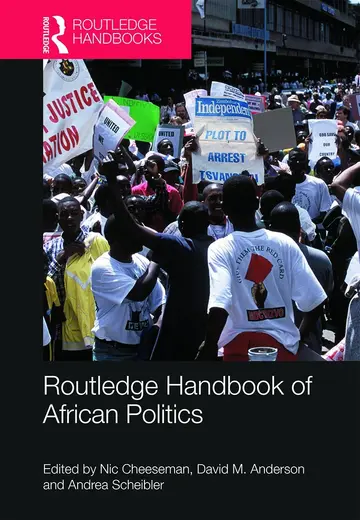 Cover of Routledge Handbook of African Politics