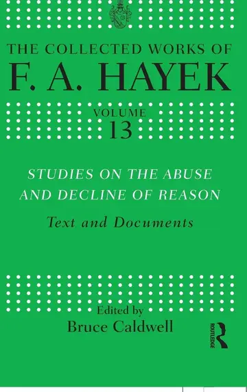 Cover of Studies on the Abuse and Decline of Reason
