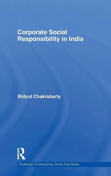 Cover of Corporate Social Responsibility in India