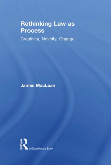 Cover of Rethinking Law as Process